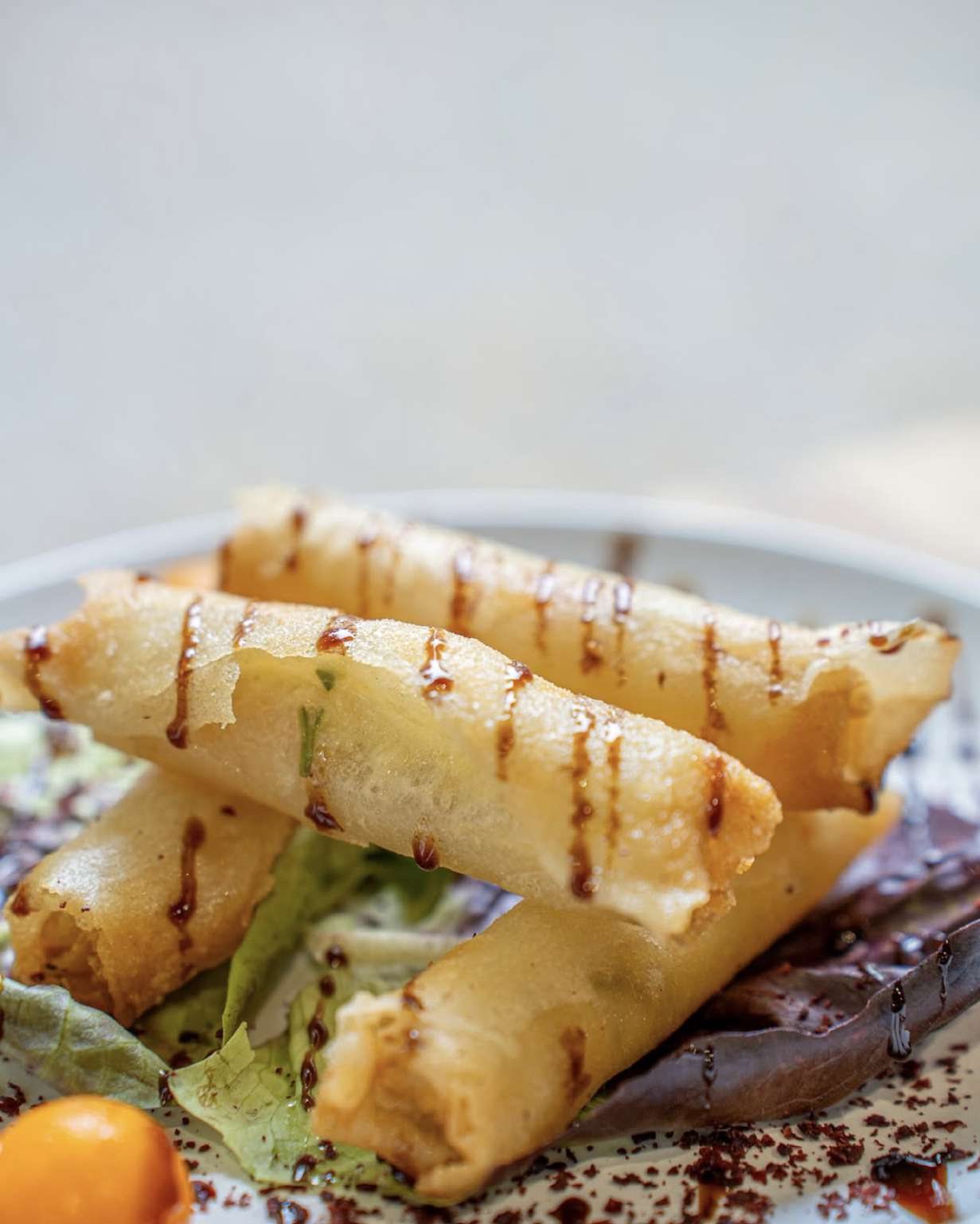 Rakakat jibneh servis sur salade